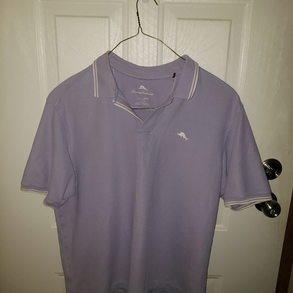 Tommy Bahama purple polo